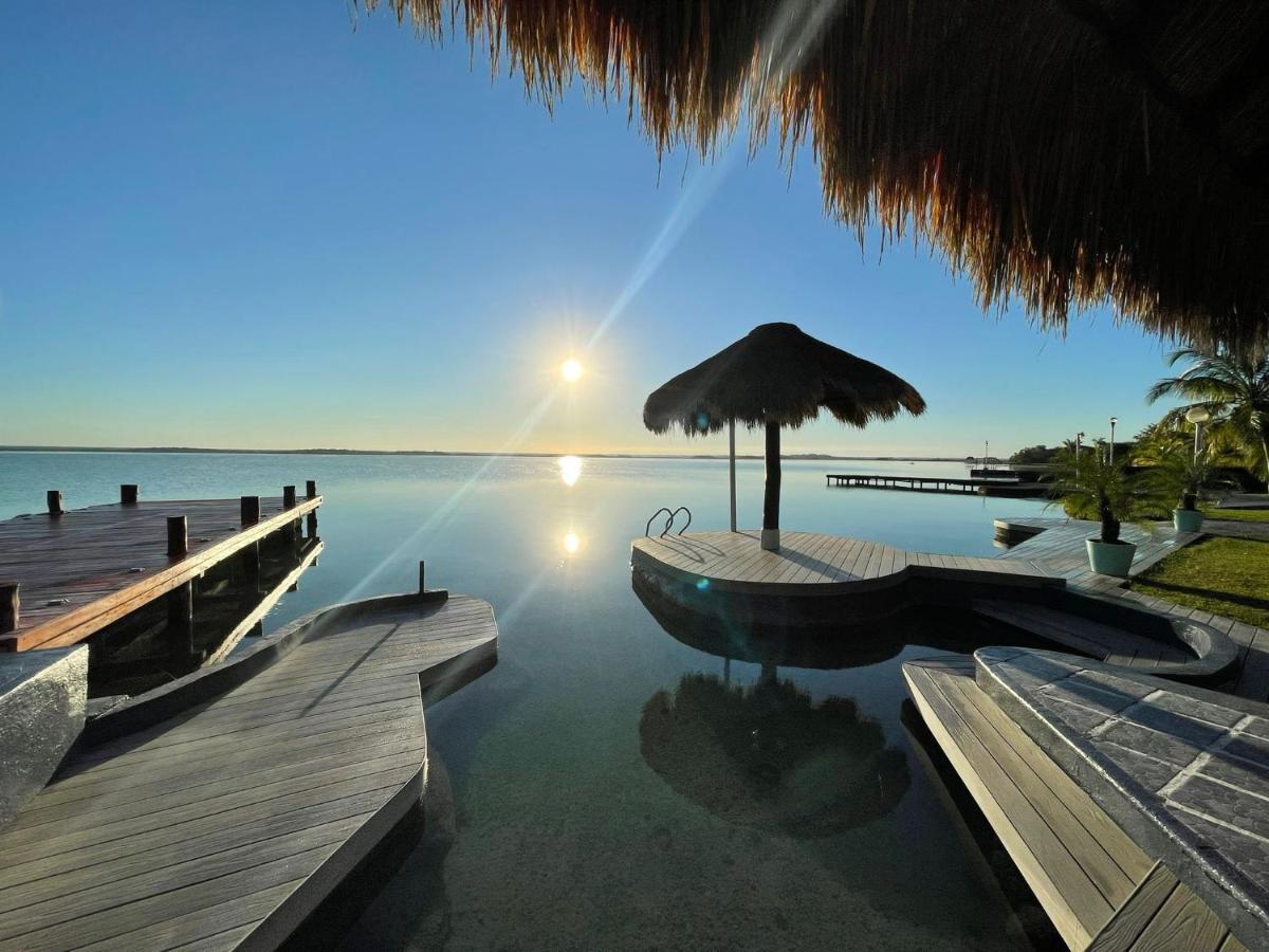 Villa Bianca Bacalar Exterior foto